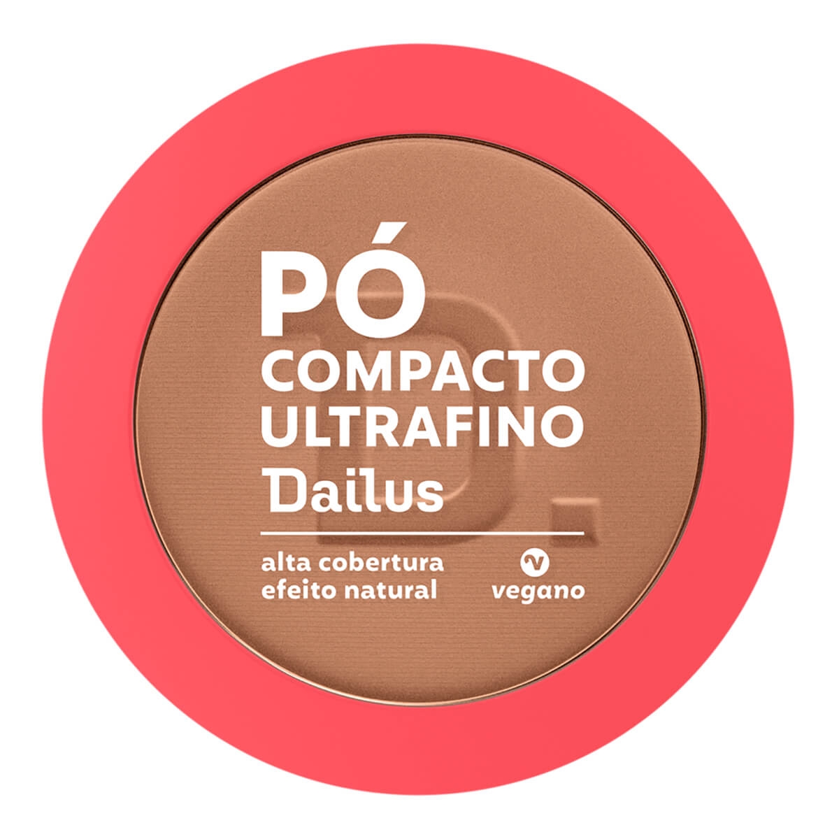 Pó Compacto Ultrafino Dailus D9 Cor Escuro 10g