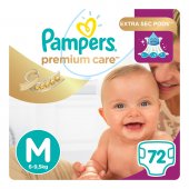 Fralda Pampers Premium Care Tamanho M