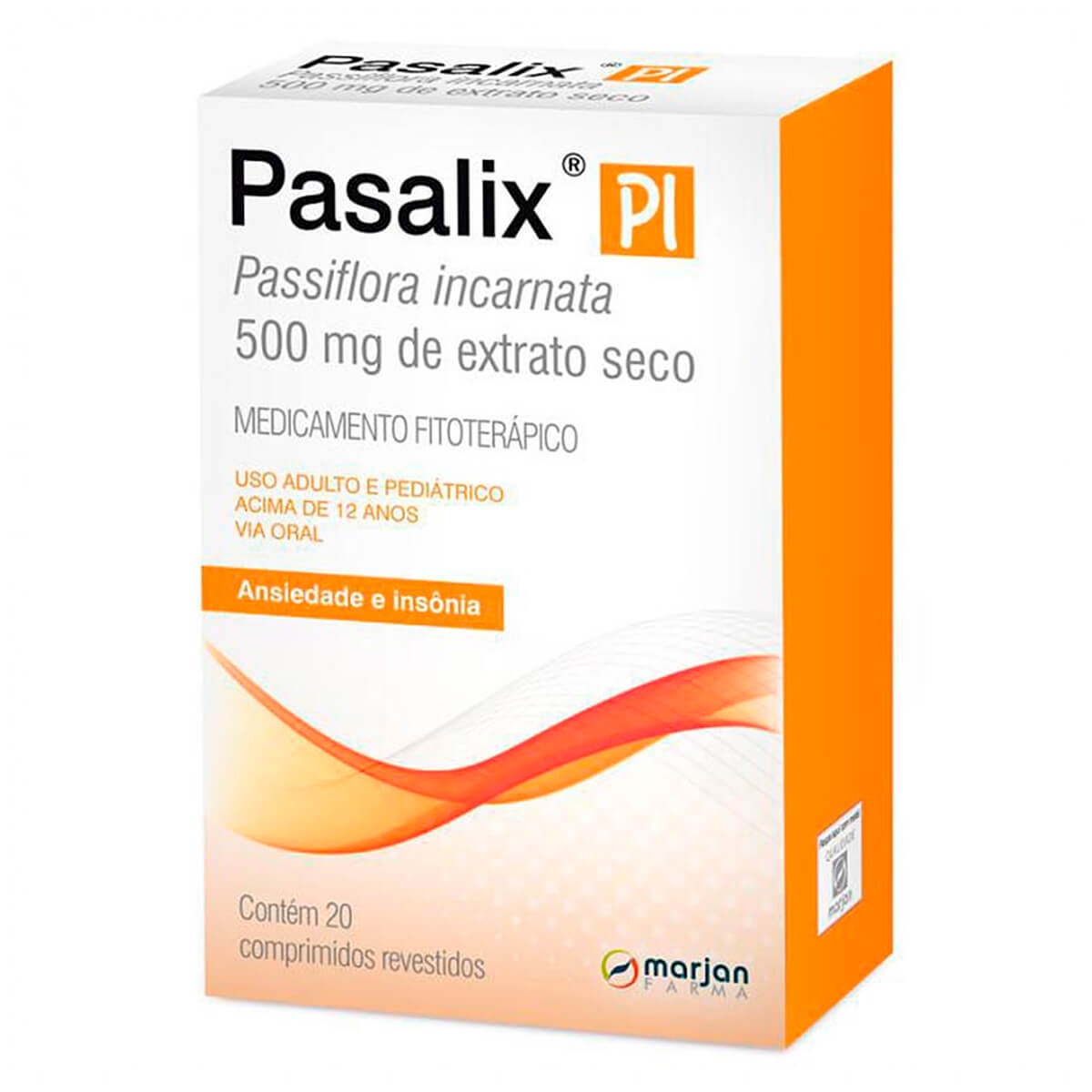 Pasalix PI Marjan 20 Comprimidos | Drogasil