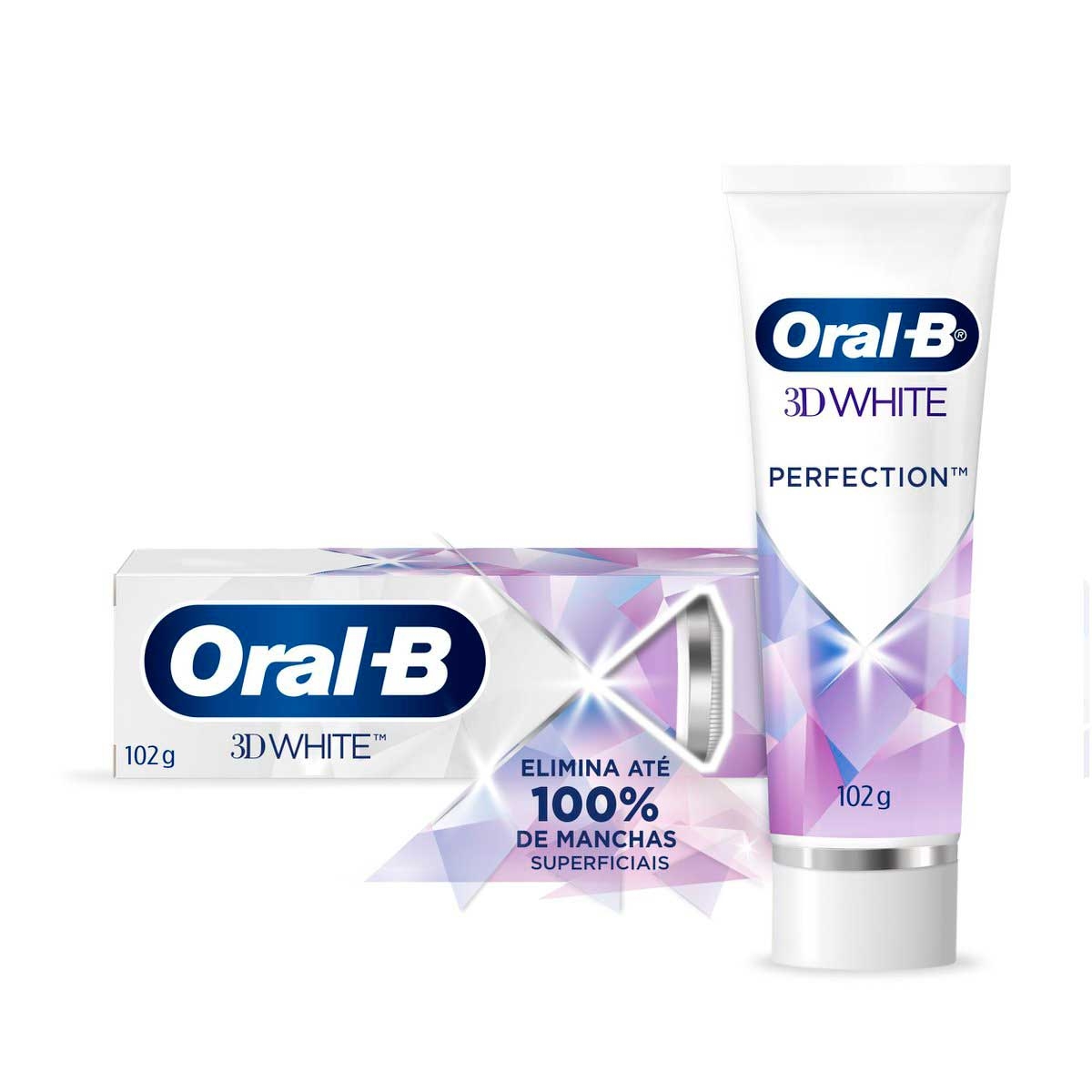 Menor preço em Pasta de Dente Oral-B 3D White Perfection com 102g