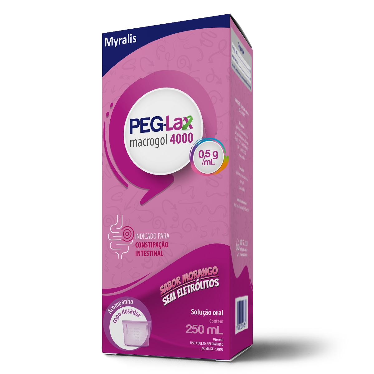 Peg-Lax Macrogol 4000 0,5g/ml: veja preço, bula e para que serve | Drogasil