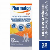 Multivitamínico Pharmaton 50+ Imunidade e Energia 30 cápsulas