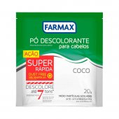 FARMAX PO DESCOLORANTE CAPILAR COCO 20G