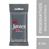 JONTEX PRESERVATIVO  ULTRA COM 6