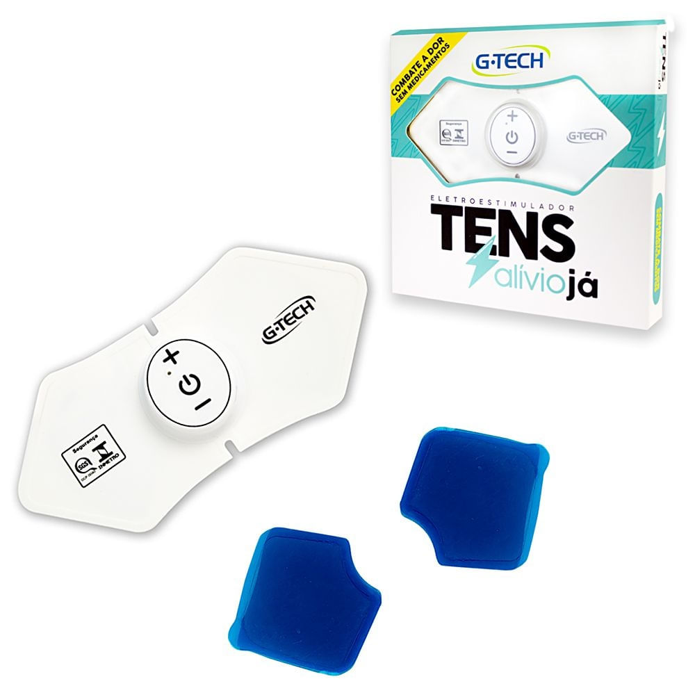 Eletroestimulador Tens Portátil Recarregável Alívio Já Gtech Menor preço em Eletroestimulador Tens Portátil Recarregável Alívio Já Gtech