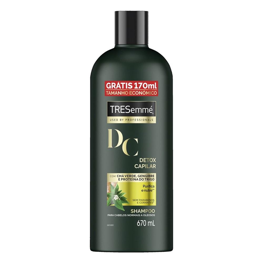 Shampoo Tresemmé Detox Capilar 670ml Grátis 170ml Tamanho Econômico é ruim? Shampoo Tresemmé Detox Capilar 670ml Grátis 170ml Tamanho Econômico é boa?