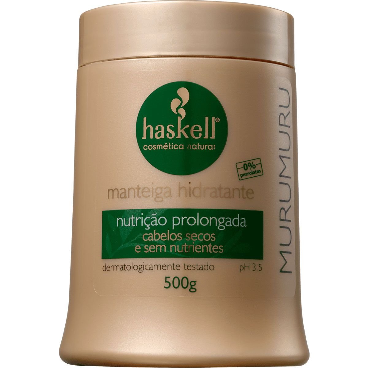Máscara Capilar Haskell Murumuru Manteiga Hidratante 500g Menor preço em Máscara Capilar Haskell Murumuru Manteiga Hidratante 500g