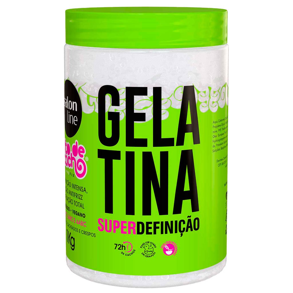 Gelatina Salon Line #todecacho Super Definição Menor preço em Gelatina Salon Line #todecacho Super Definição