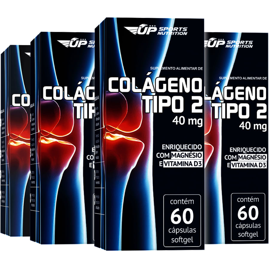 Colágeno Tipo 2 40mg com 240 cápsulas - Contra Dores Articulares é boa?