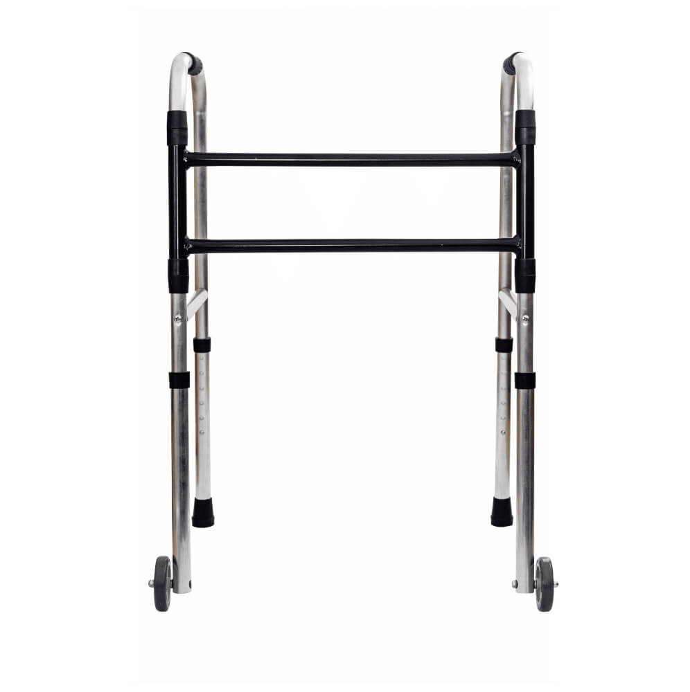 Indaiá A400 Andador Dobrável Alumínio C/ Rodas E Adulto Menor preço em Indaiá A400 Andador Dobrável Alumínio C/ Rodas E Adulto