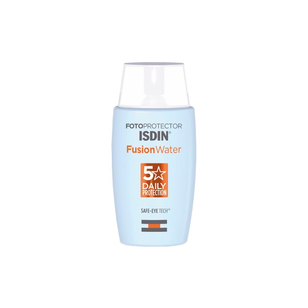 Isdin Fusion Water 5 Stars Protetor Solar Facial FPS 60 50ml Menor preço em Isdin Fusion Water 5 Stars Protetor Solar Facial FPS 60 50ml