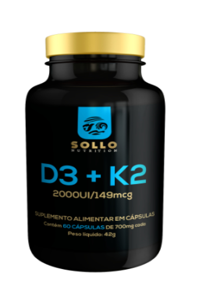 VITAMINA D3 + K2 + C - 60 CáPSULAS Menor preço em VITAMINA D3 + K2 + C - 60 CáPSULAS