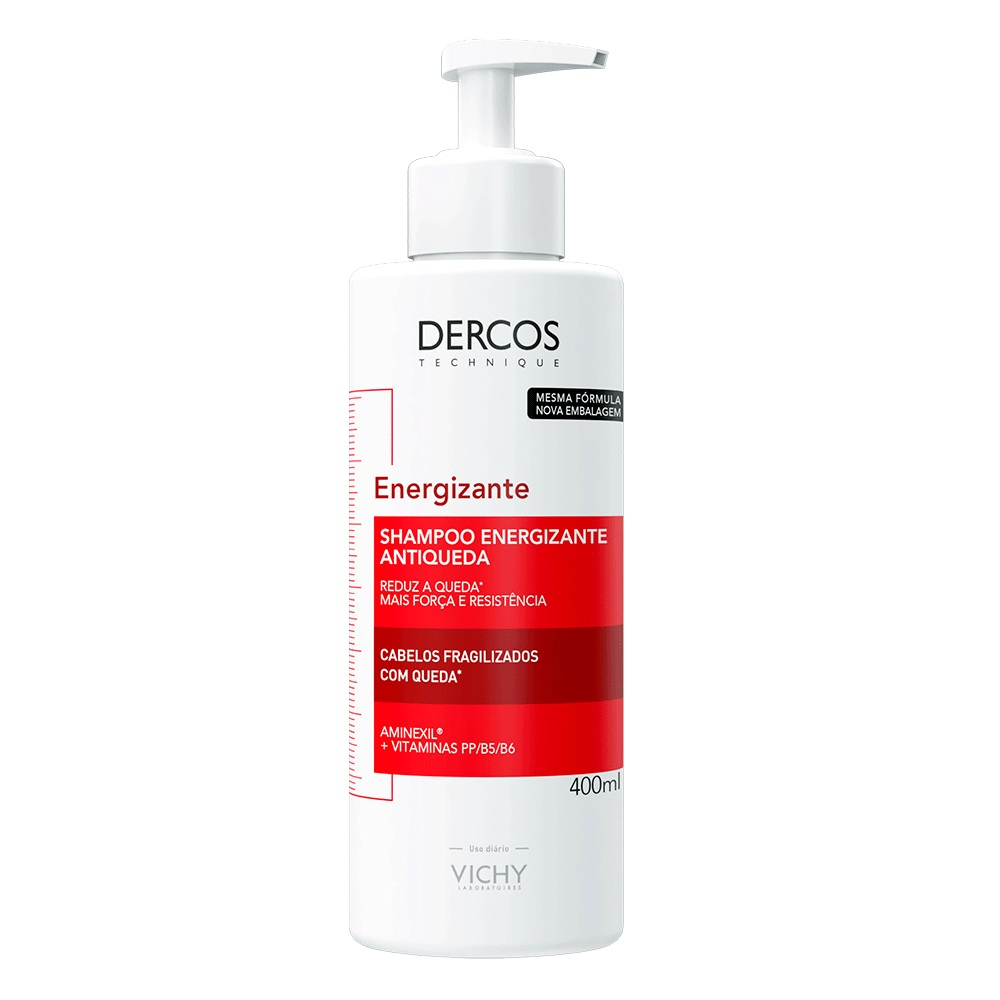 DERCOS SHAMPOO ENERGIZANTE - ANTIQUEDA - 400ML