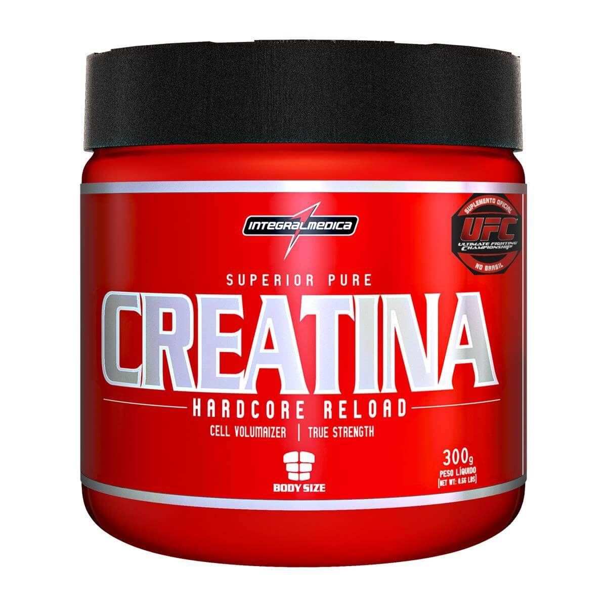 CREATINA HARDCORE RELOAD INTEGRALMEDICA - 300G