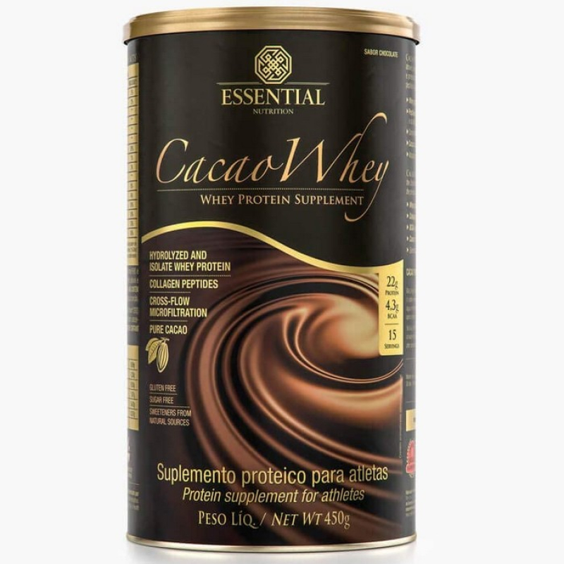 CACAO WHEY (450G) - ESSENTIAL NUTRITION é ruim? CACAO WHEY (450G) - ESSENTIAL NUTRITION é boa?