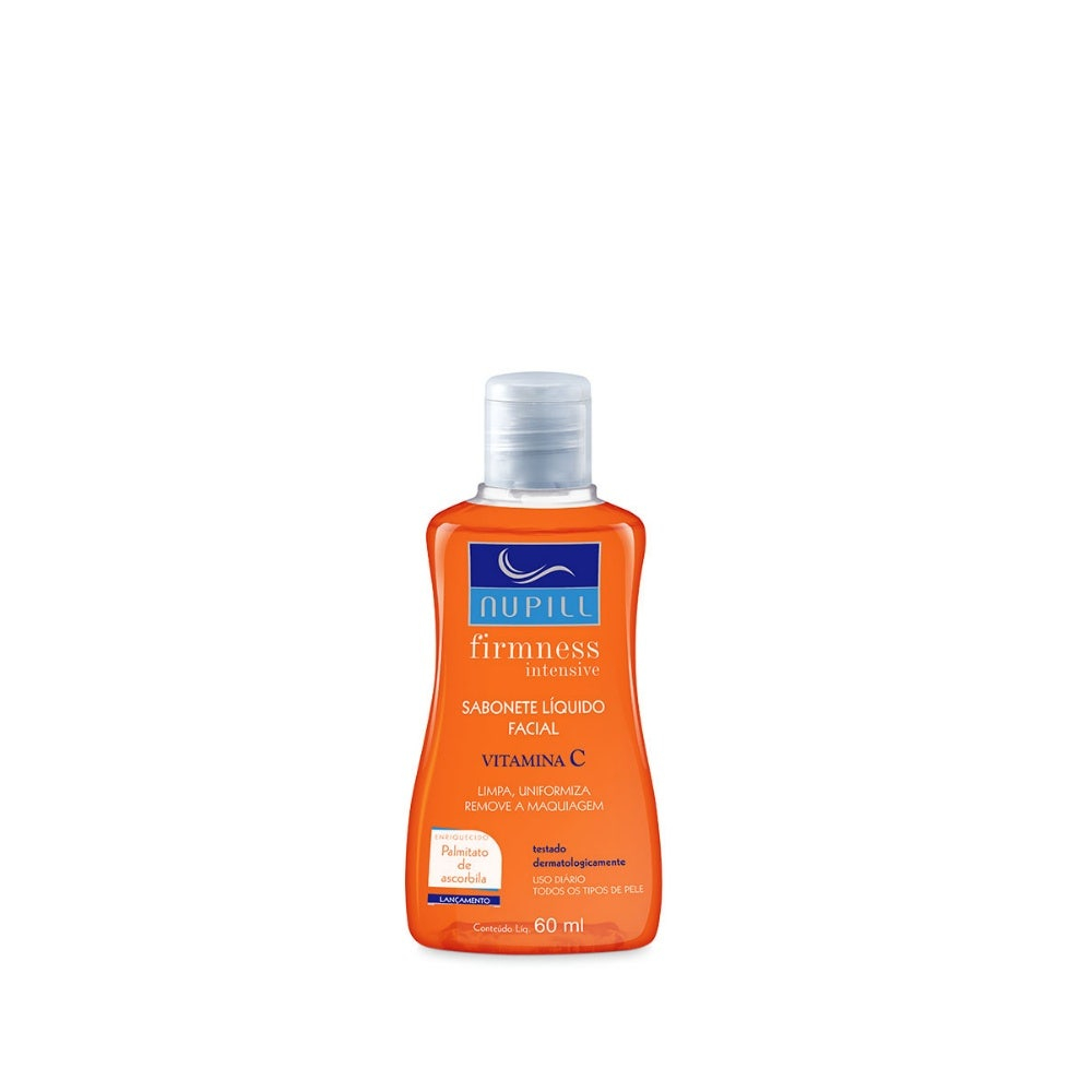 SABONETE LíQUIDO FACIAL NUPILLL VITAMINA C 60ML