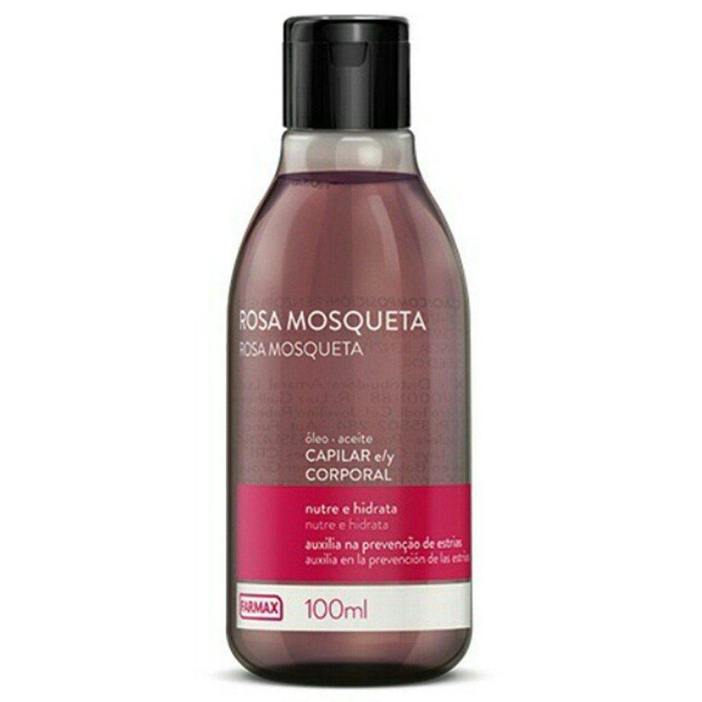 OLEO DE ROSA MOSQUETA FARMAX CAPILAR/CORPORAL 100ML