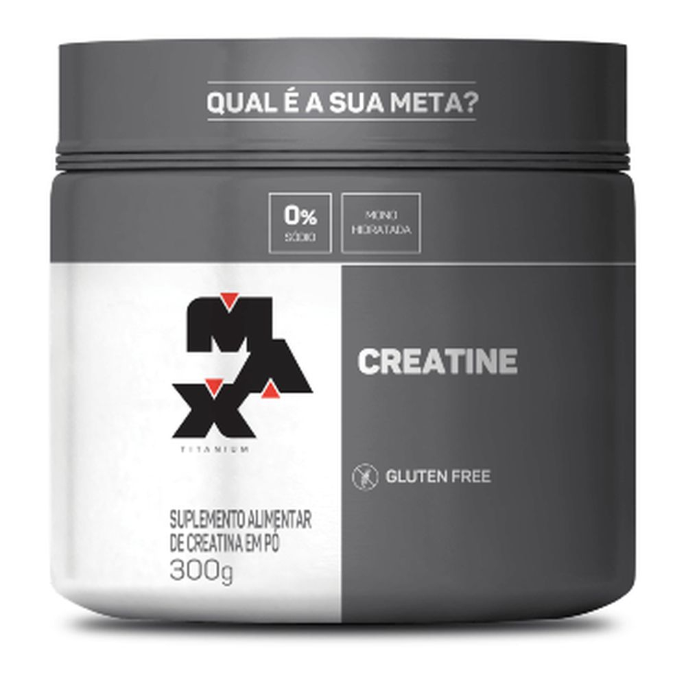 CREATINA MAX TITANIUM 300G é boa?
