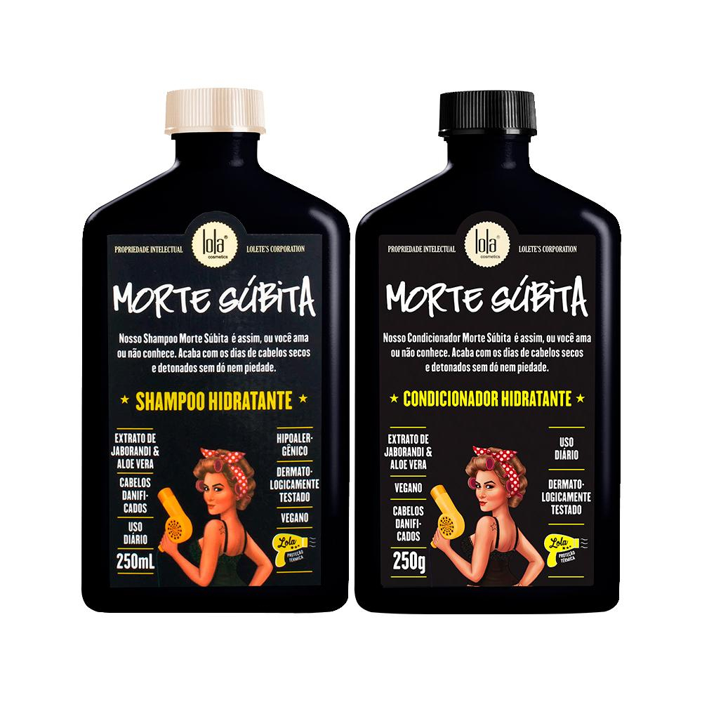 KIT LOLA COSMETICS HIDRATAçãO MORTE SúBITA - SHAMPOO E CONDICIONADOR