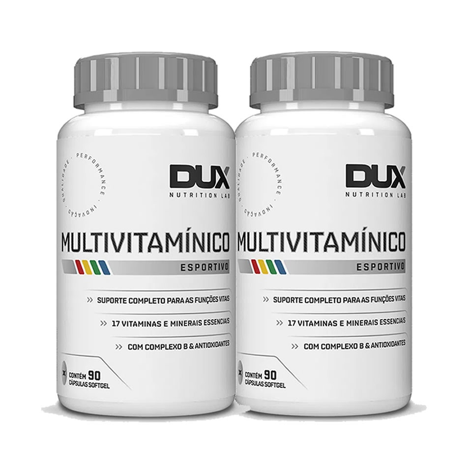 COMBO 2X MULTIVITAMíNICO ESPORTIVO DUX NUTRITION 180 CAPS