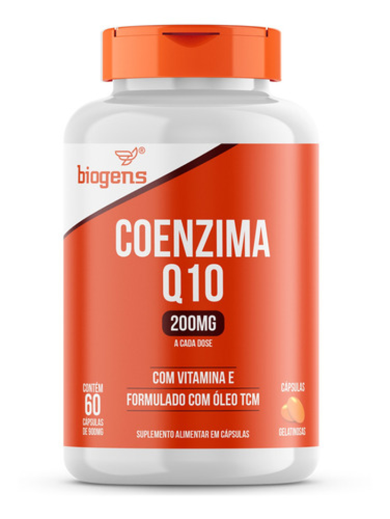 COENZIMA Q10 200MG COM VITAMINA E 10MG, 60 CáPS, BIOGENS Menor preço em COENZIMA Q10 200MG COM VITAMINA E 10MG, 60 CáPS, BIOGENS