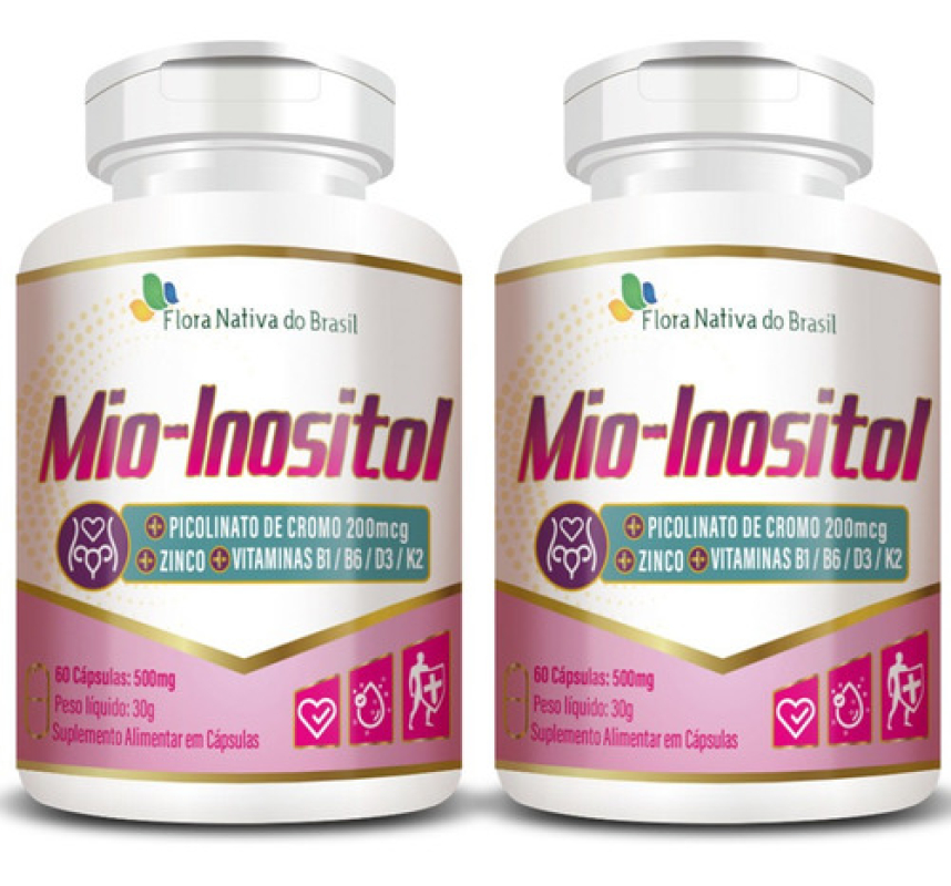 MIO INOSITOL 2 X 60 CáPSULAS - FLORA NATIVA