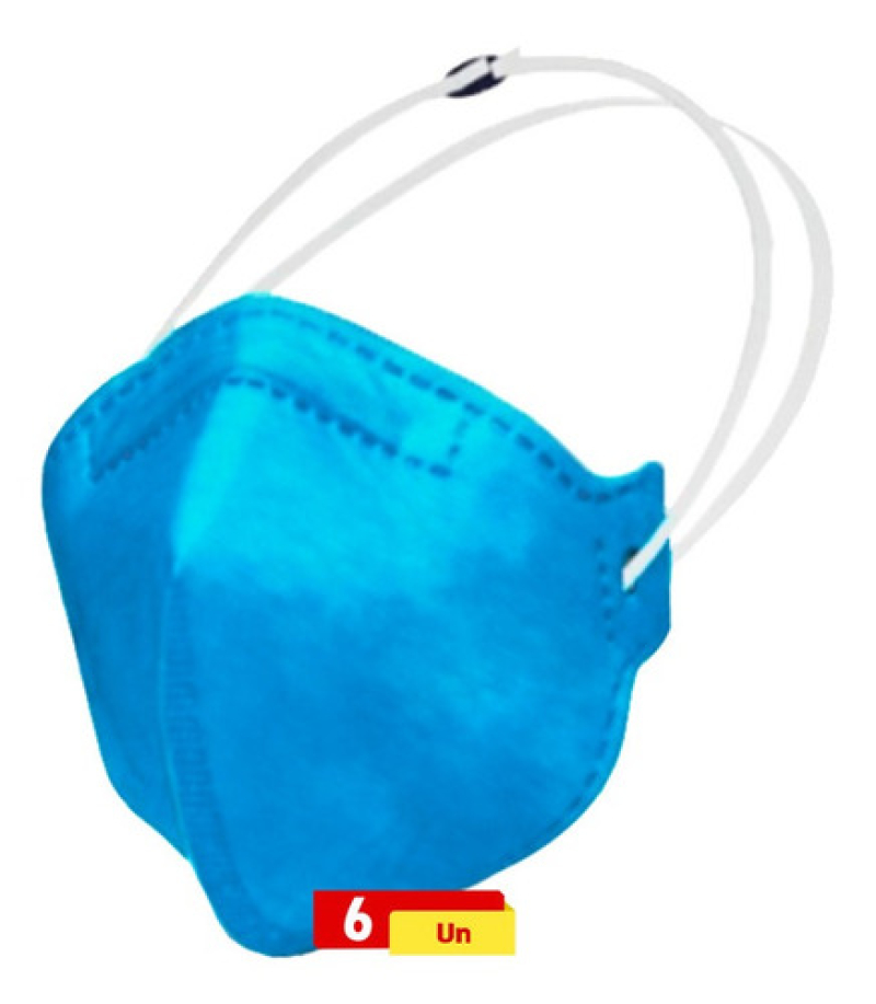 MáSCARAS N95 PFF2 CLIPE NASAL 6 UNIDADES - RHINO Menor preço em MáSCARAS N95 PFF2 CLIPE NASAL 6 UNIDADES - RHINO
