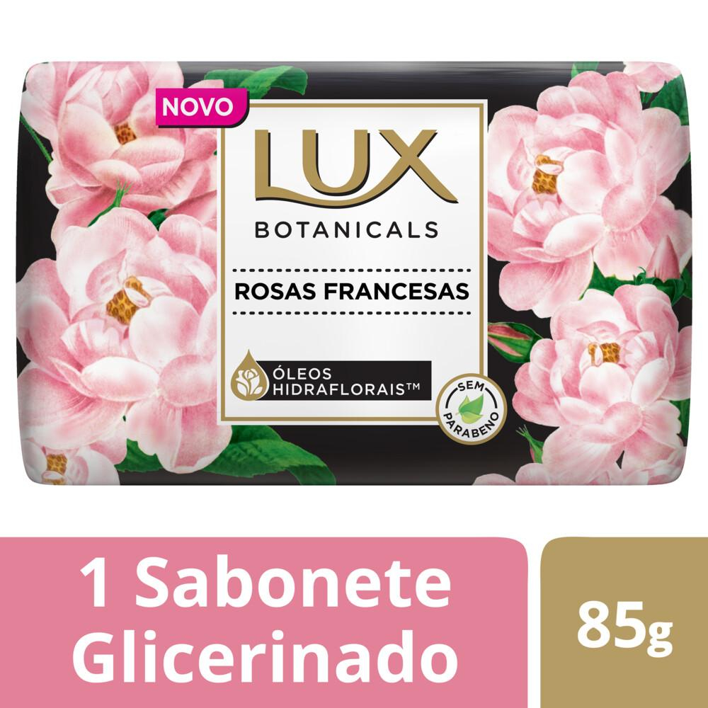 SABONETE EM BARRA LUX ROSA FRANCESAS GLICERINADO BOTANICALS ENVOLTóRIO 85G Menor preço em SABONETE EM BARRA LUX ROSA FRANCESAS GLICERINADO BOTANICALS ENVOLTóRIO 85G