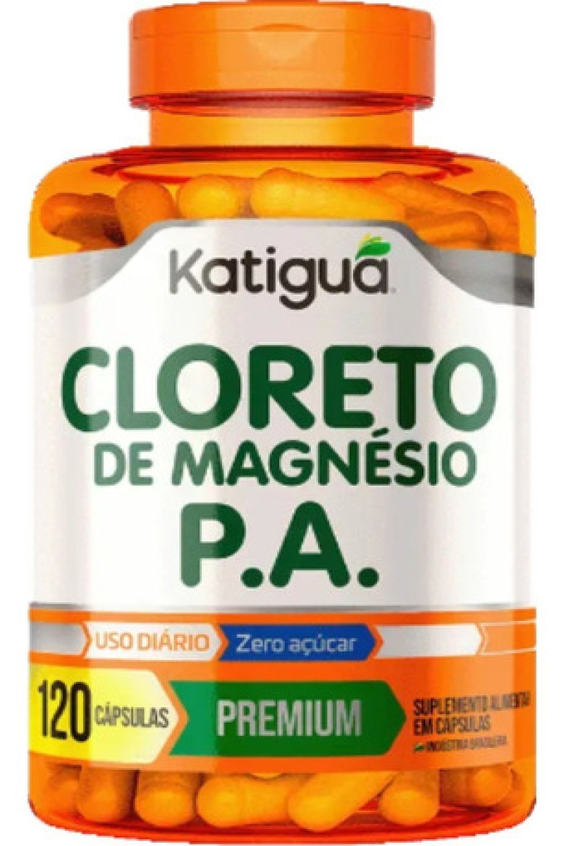 CLORETO DE MAGNéSIO P.A 120 CáPSULAS KATIGUá