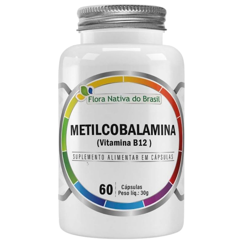 VITAMINA B12 (METILCOBALAMINA) 414% IDR 60 CáPSULAS - FLORA NATIVA