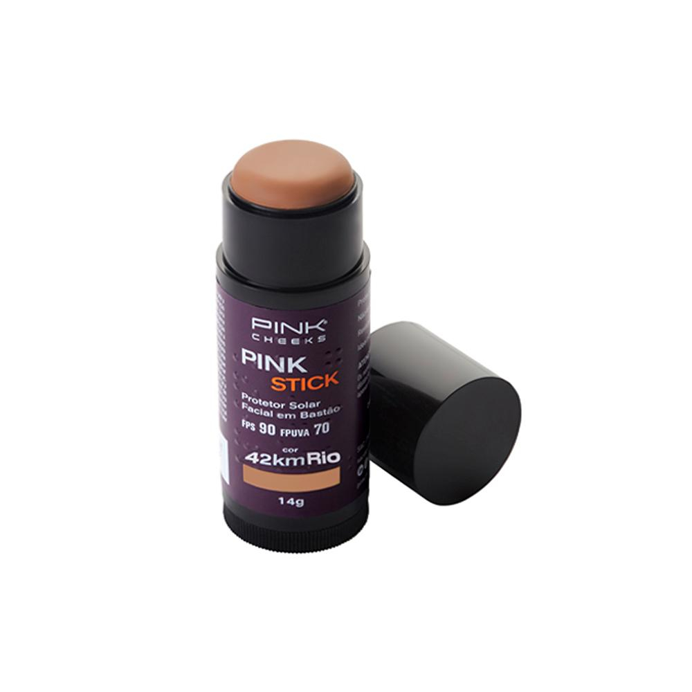 PINK CHEEKS PINK STICK FPS 90 FPUVA 70 42KM RIO PROTETOR SOLAR FACIAL COM COR PINK CHEEKS 14G Menor preço em PINK CHEEKS PINK STICK FPS 90 FPUVA 70 42KM RIO PROTETOR SOLAR FACIAL COM COR PINK CHEEKS 14G