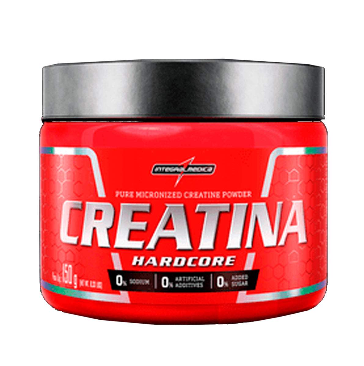 CREATINA MONOHIDRATADA HARDCORE INTEGRAL MEDICA 300G Menor preço em CREATINA MONOHIDRATADA HARDCORE INTEGRAL MEDICA 300G