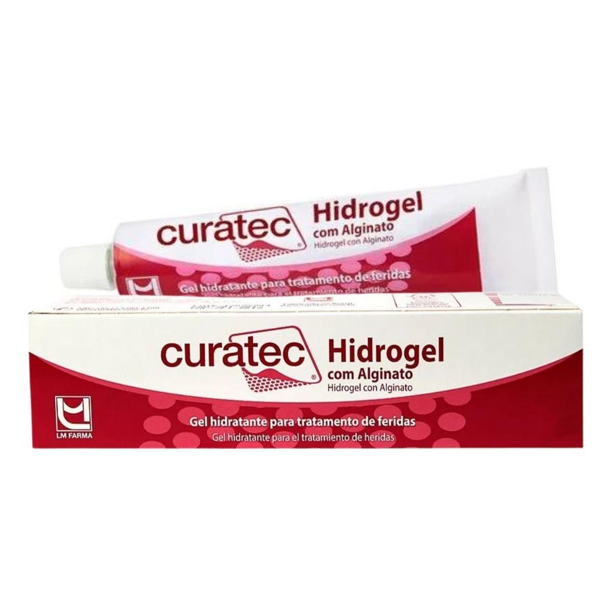 HIDROGEL COM ALGINATO POMADA CURATIVO PARA FERIDAS QUEIMADURAS CURATEC ...