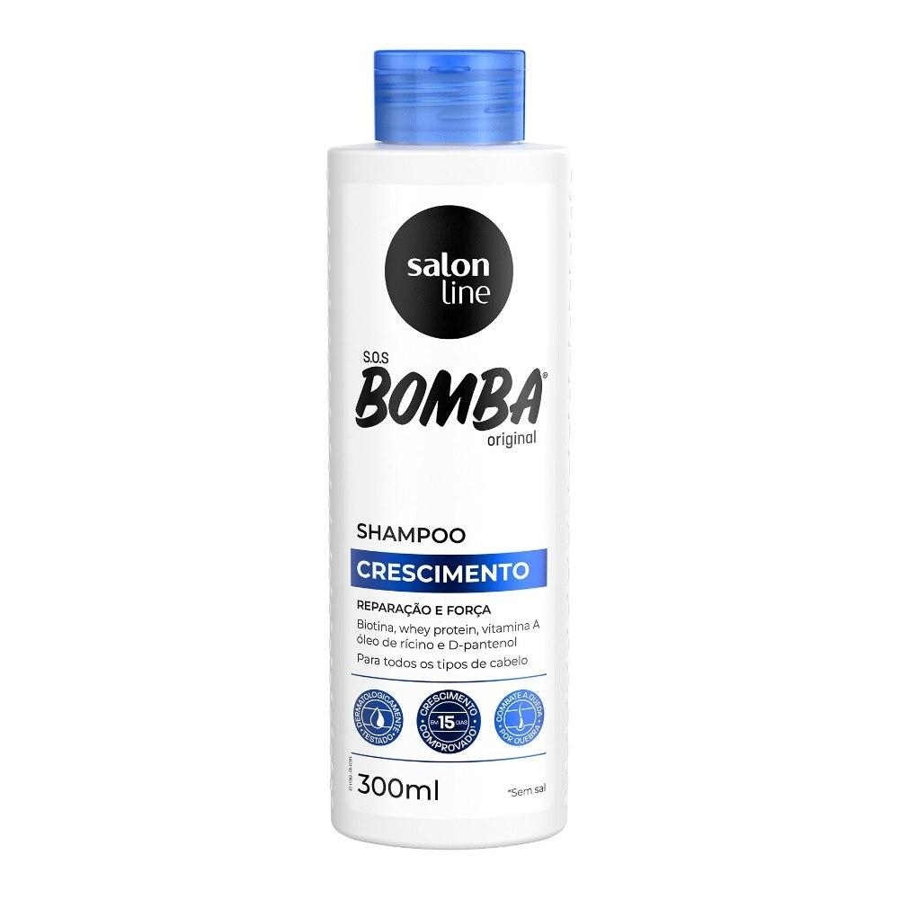 SHAMPOO SOS BOMBA ORIGINAL SALON LINE 300ML Menor preço em SHAMPOO SOS BOMBA ORIGINAL SALON LINE 300ML