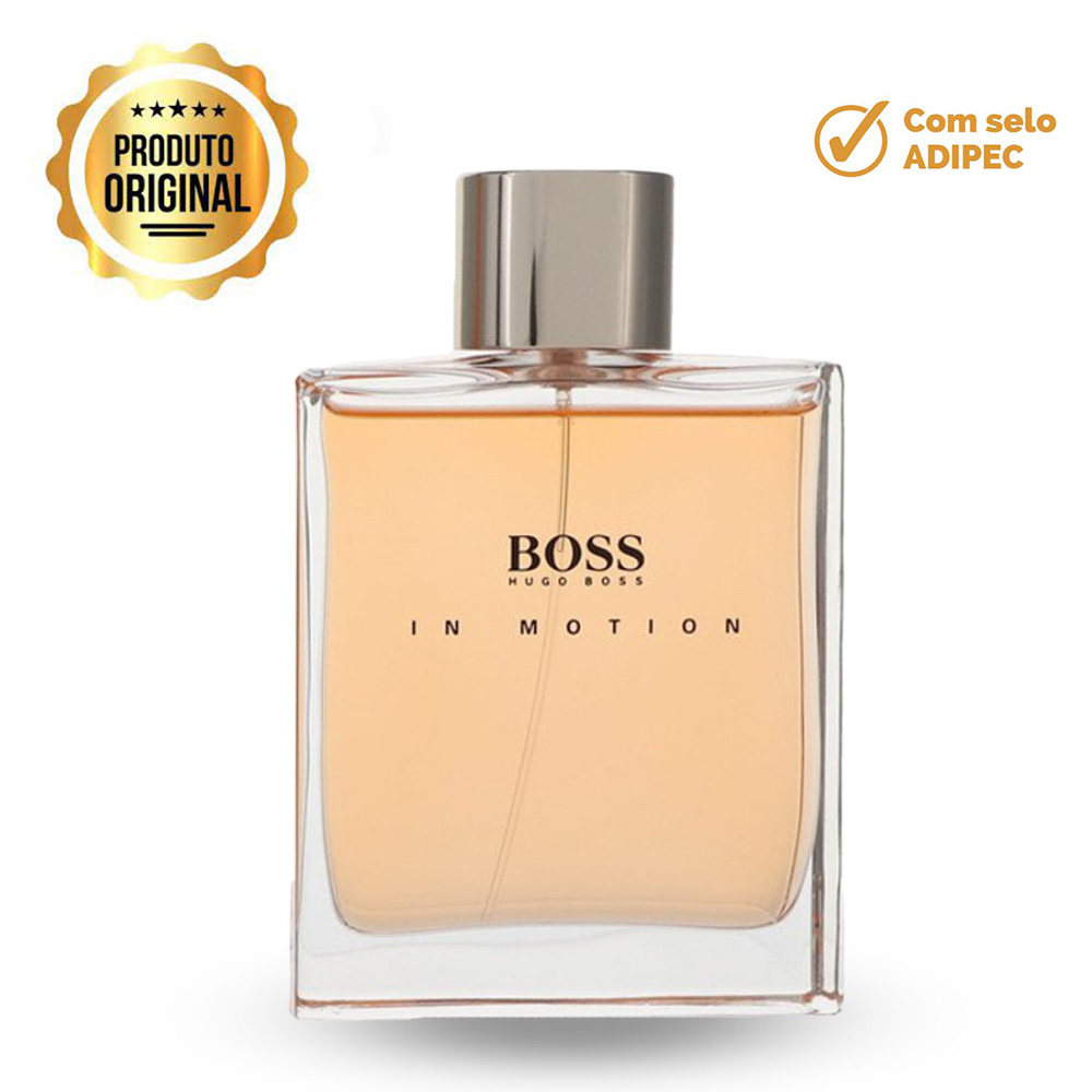 PERFUME BOSS IN MOTION HUGO BOSS EDT MASCULINO 100ML Menor preço em PERFUME BOSS IN MOTION HUGO BOSS EDT MASCULINO 100ML
