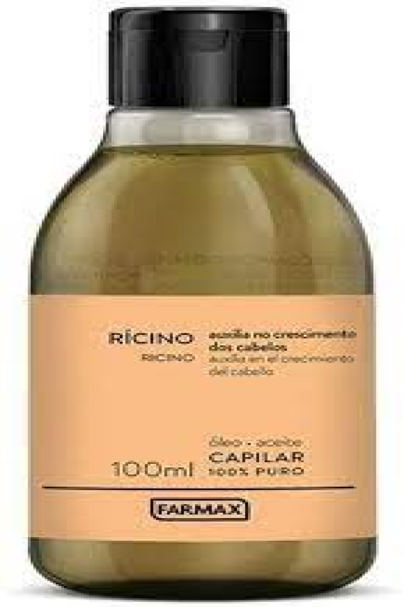 ÓLEO DE RICINO FARMAX PURO 100ML Menor preço em ÓLEO DE RICINO FARMAX PURO 100ML