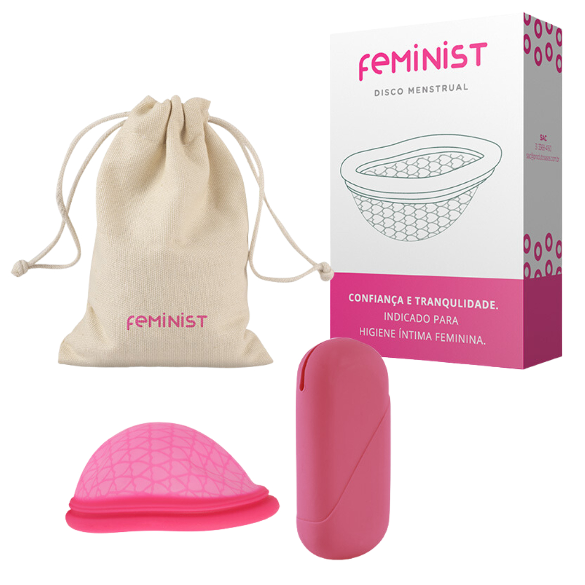 Easy Cup Copo Menstrual M - 1un