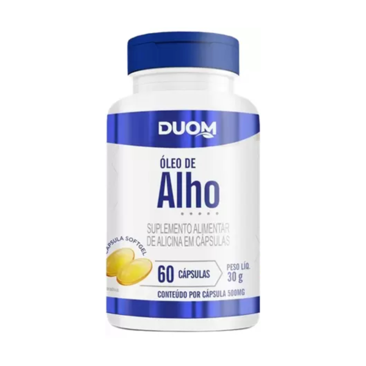 SUPLEMENTO ALIMENTAR ÓLEO DE ALHO C60 – DUOM Menor preço em SUPLEMENTO ALIMENTAR ÓLEO DE ALHO C60 – DUOM