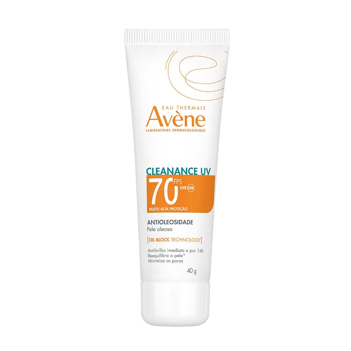 Protetor Solar Facial Avène Cleanance Antioleosidade FPS 70 40g | Drogasil