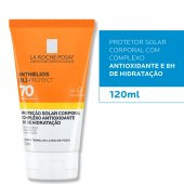 Protetor Solar Corporal La Roche-Posay Anthelios XL Protect FPS 70 com 120ml