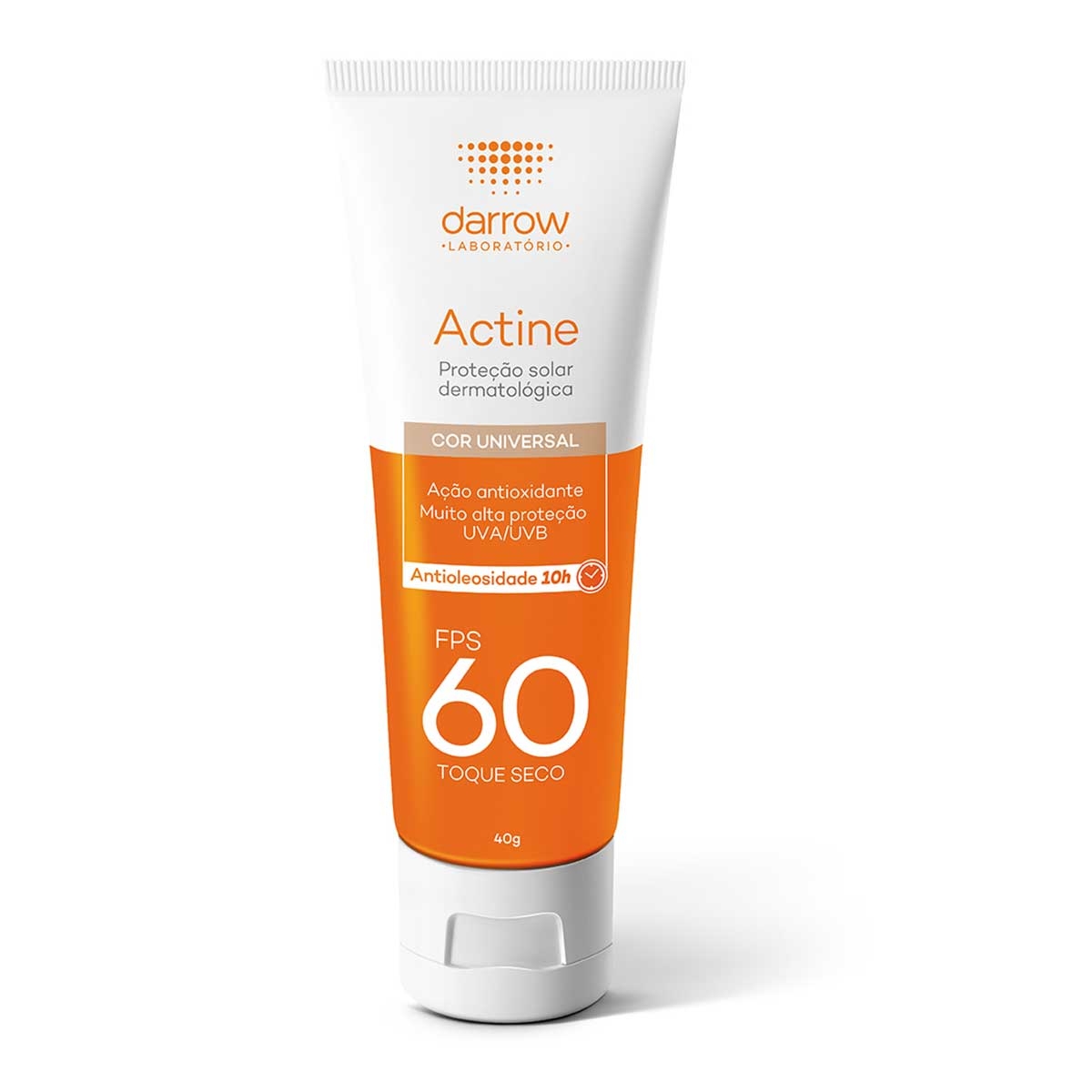 Protetor Solar Facial Actine Cor Universal FPS60 Darrow 40g