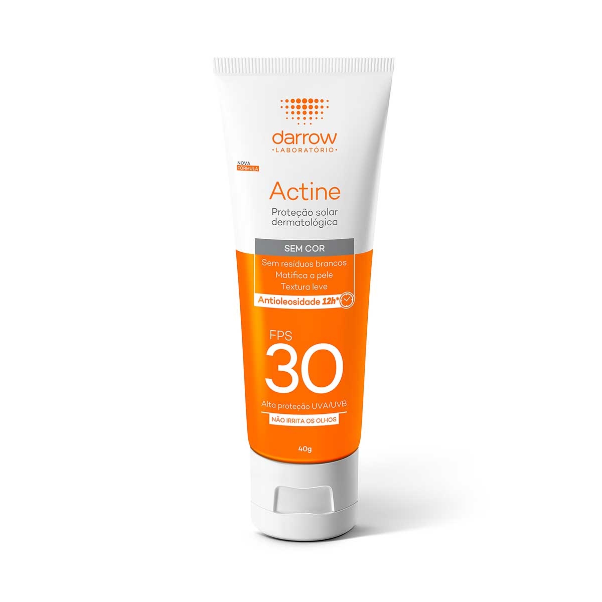 Protetor Solar Facial Actine Sem Cor FPS 30 com 40g Menor preço em Protetor Solar Facial Actine Sem Cor FPS 30 com 40g