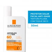 Protetor Solar Facial La Roche-Posay Anthelios Hydraox Anti-Idade FPS 60 50g