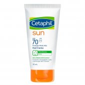 Protetor Solar Facial Cetaphil Sun Pele Oleosa Gel Creme FPS 70 com 50ml