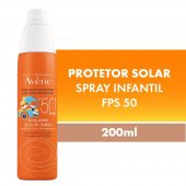 Protetor Solar Infantil Avène FPS 50 Spray com 200ml