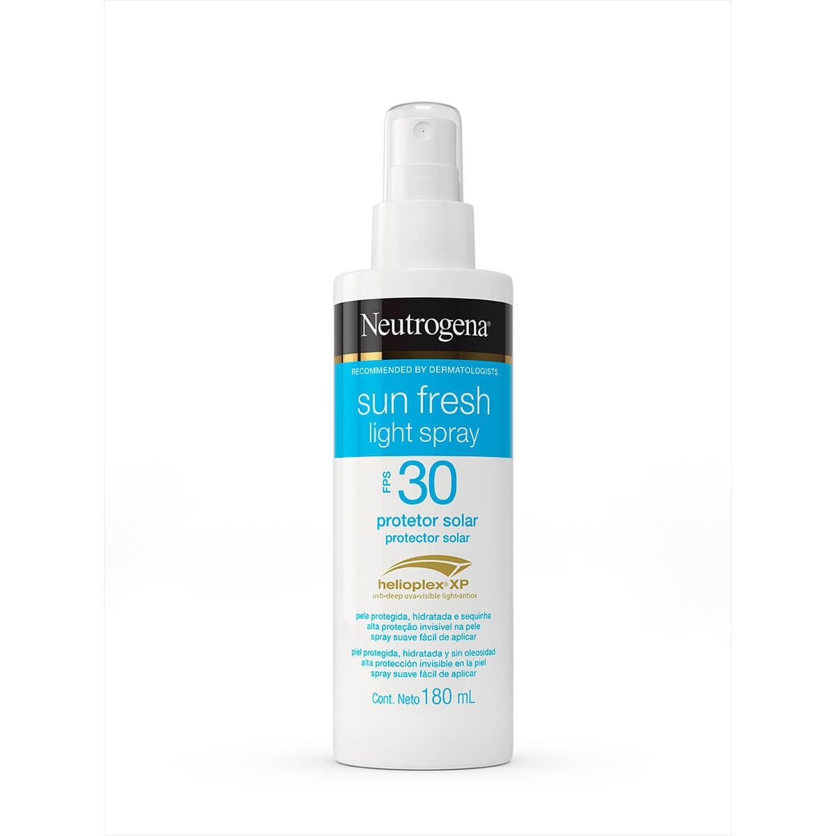 Protetor Solar Corporal Neutrogena Sun Fresh Light Spray FPS 30 180ml