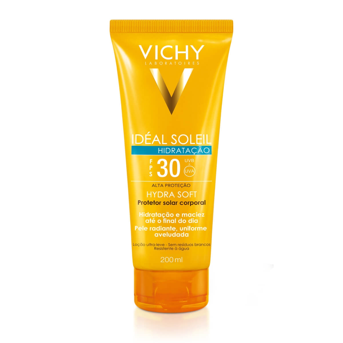 Protetor Solar Corporal Vichy Idéal Soleil Hydra Soft FPS30 200ml