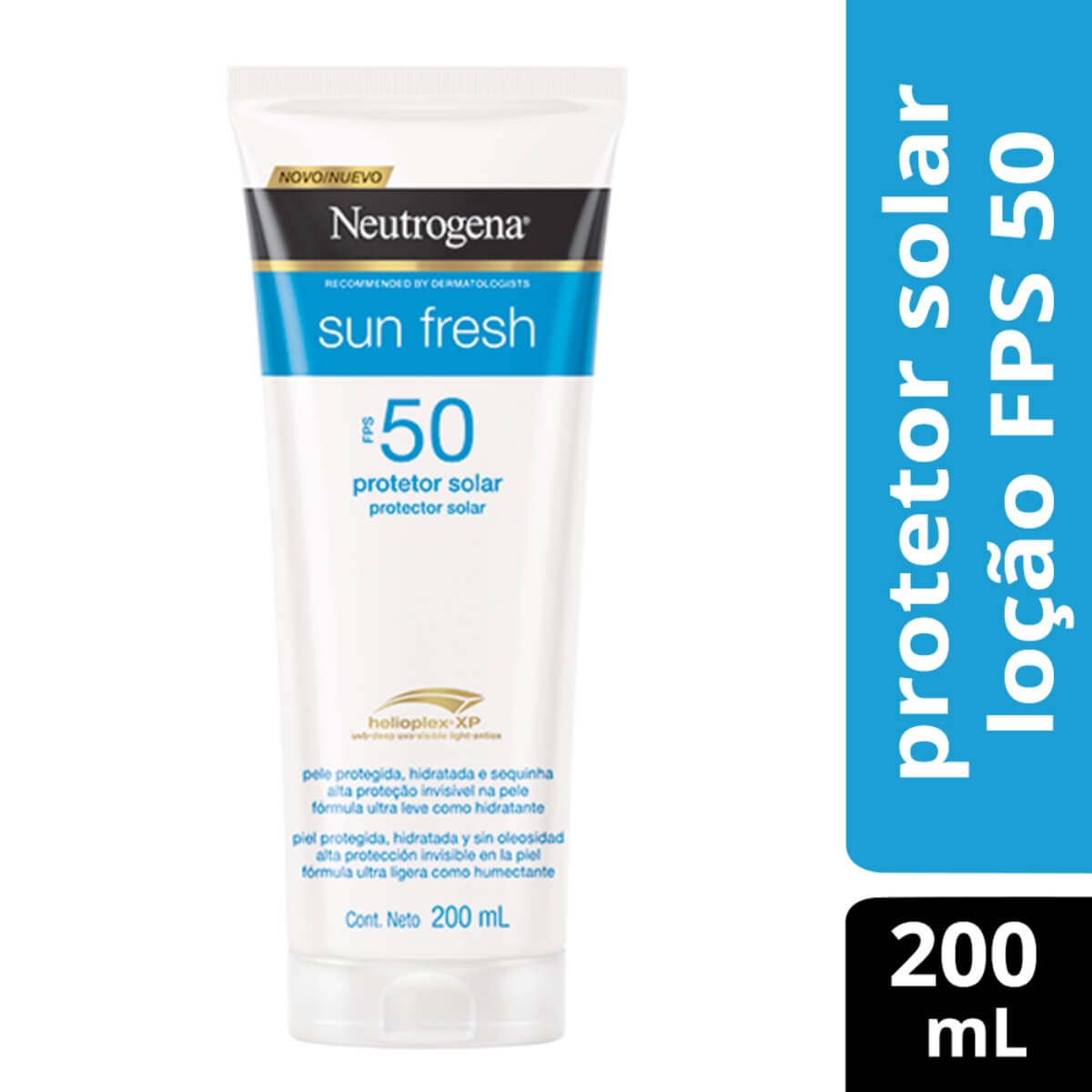 Protetor Solar Corporal Neutrogena Sun Fresh FPS 50 200ml