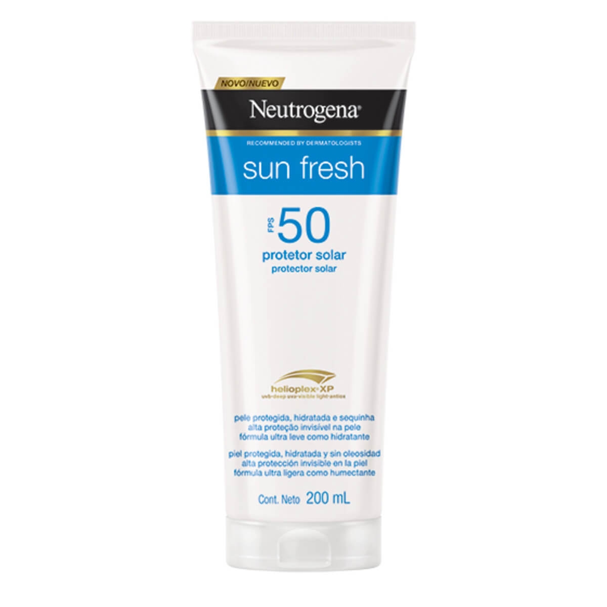 Protetor Solar Corporal Neutrogena Sun Fresh FPS 50 com 200ml 200ml