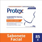 Sabonete Facial em Barra Protex Anti Cravos e Espinhas com 85g